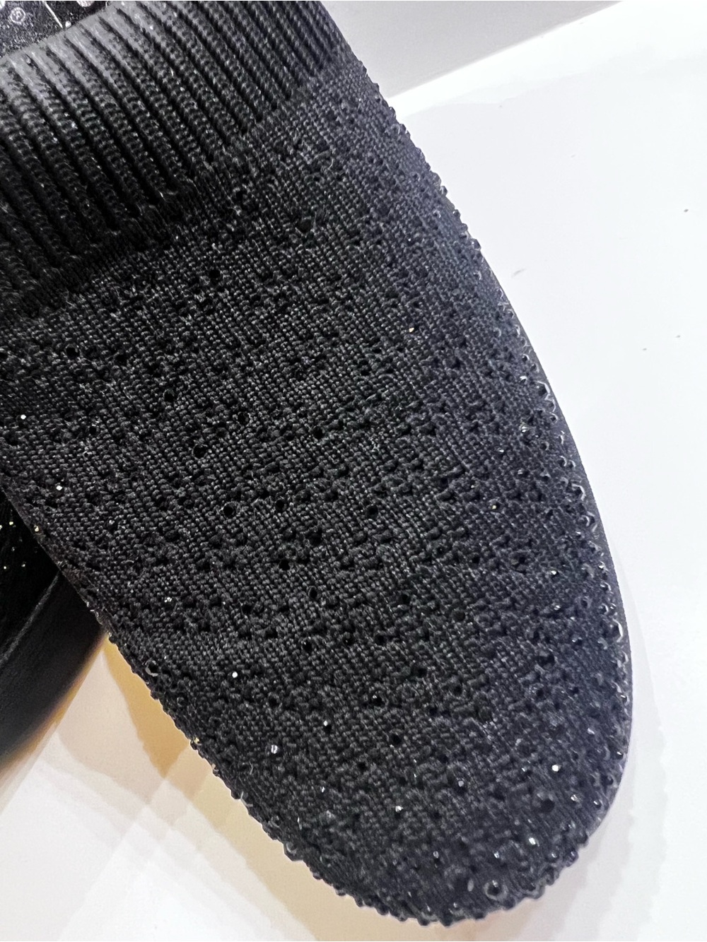 SKECHERS MARTHA STEWART PIER LITE REFLECTION BLACK  SLIP-ON  WEDGE SHOES 
SIZE 8 - Picture 9 of 11